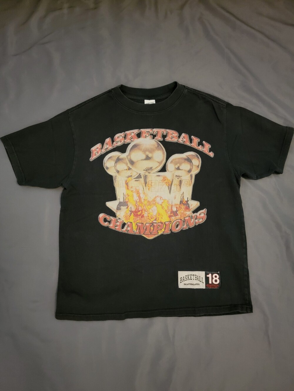 Basketball Skateboards Graphic Shirt